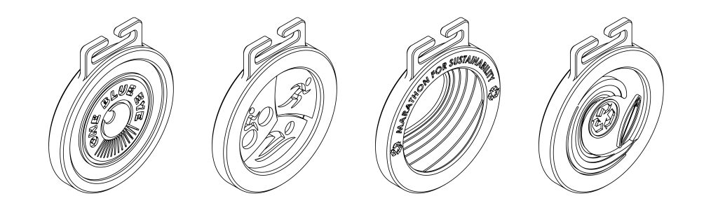 Medal CAD design